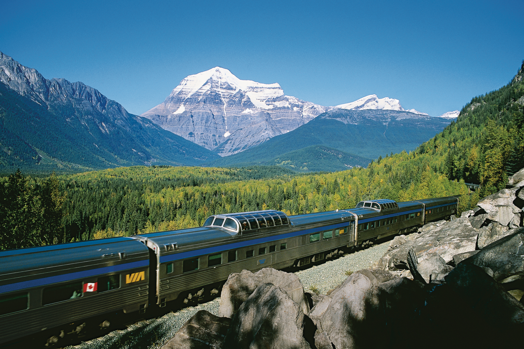 The Canadian Train Luxurious Train Experience by VIA Rail